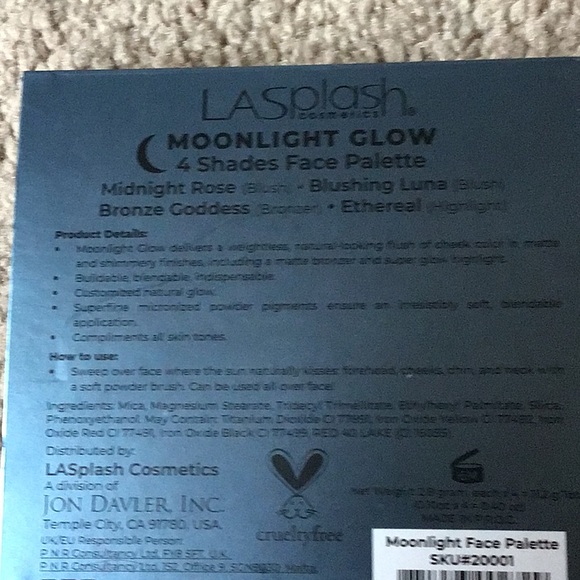 6/$25 | Moonlight Glow Palette - Picture 2 of 2